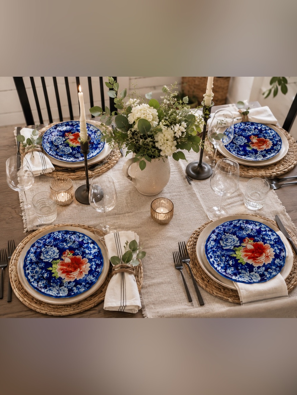 The Pioneer Woman Set of 4 Heritage Floral Salad Plates